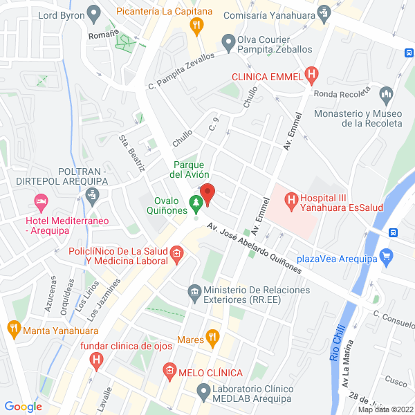 Map of Medicina Especializada T-21