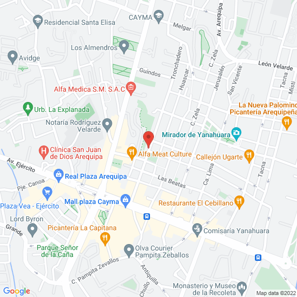 Map of Centro de Diagnostico Por Imagenes Dra. Rosanna Beltran de Corrales