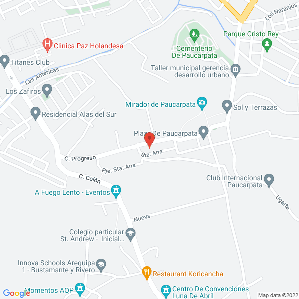 Map of Hidraulicos el Nazareno