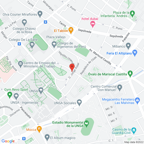 Map of Vargas Muñoz Carlos Muñoz Carlos