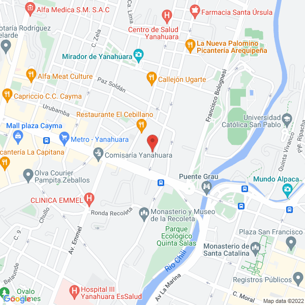 Map of Sg Servicios Generales