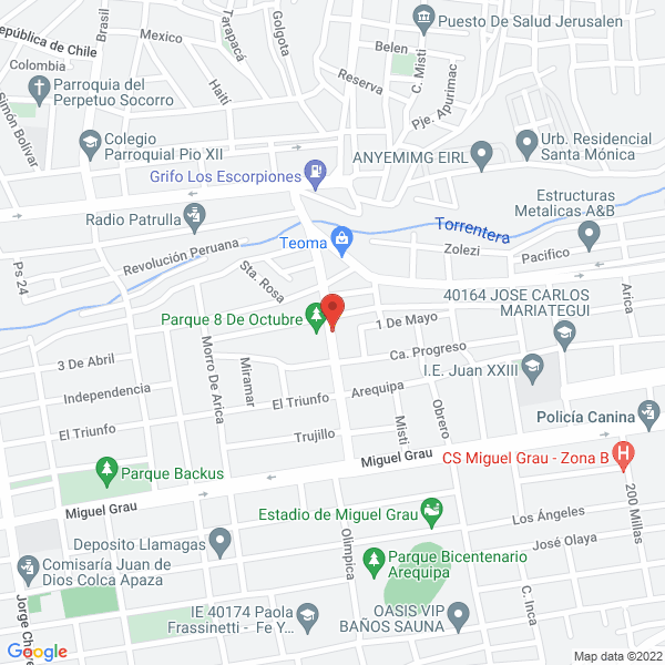 Map of Jaime Gas Distribuidores de Llamagas