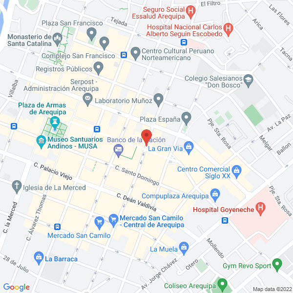 Map of Instituto Elmer Faucett