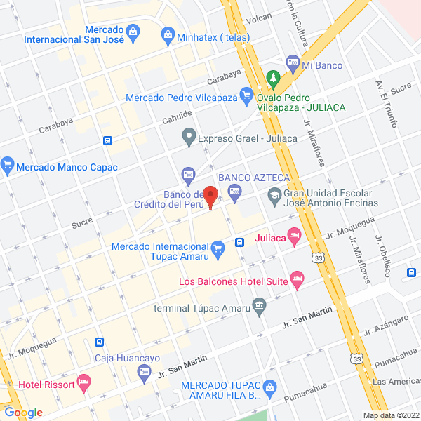 Map of Polleria el Rey