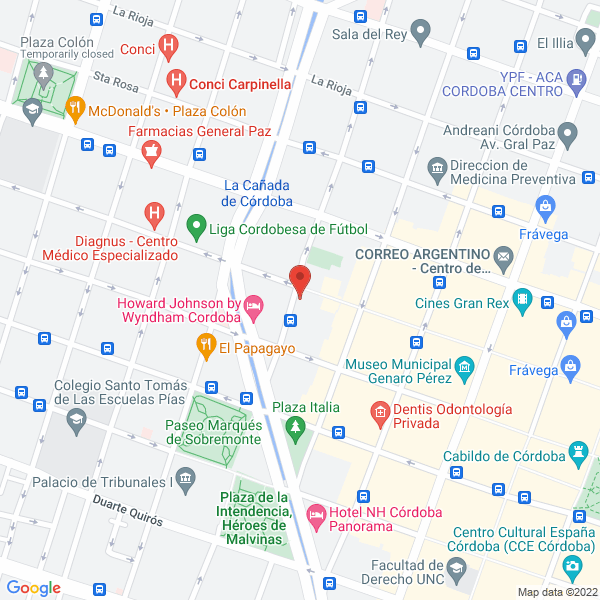 Map of Passport Idiomas