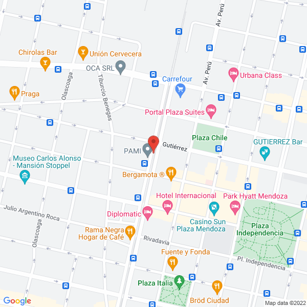 Map of Casa Vieja Cocina Artesanal a la Carta