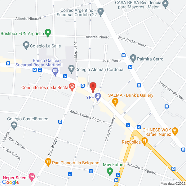 Map of Casa Bavaria