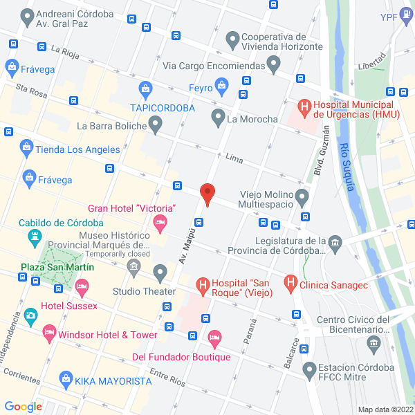 Map of La Perla