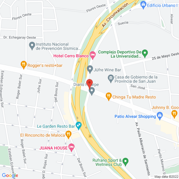 Map of Desde Lejos Comida Gourmet