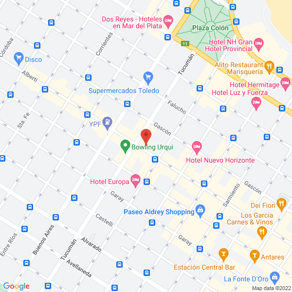 Map of Pizzeria - Restaurant Virgilio