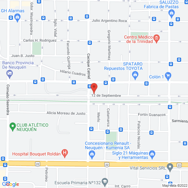 Map of Karina Vitale