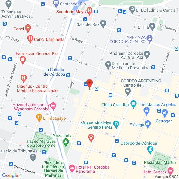 Map of Service Oficial Orient-Seiko-Citizen Repuestos Originales
