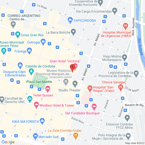 Map of Relojeria Sol de Mayo