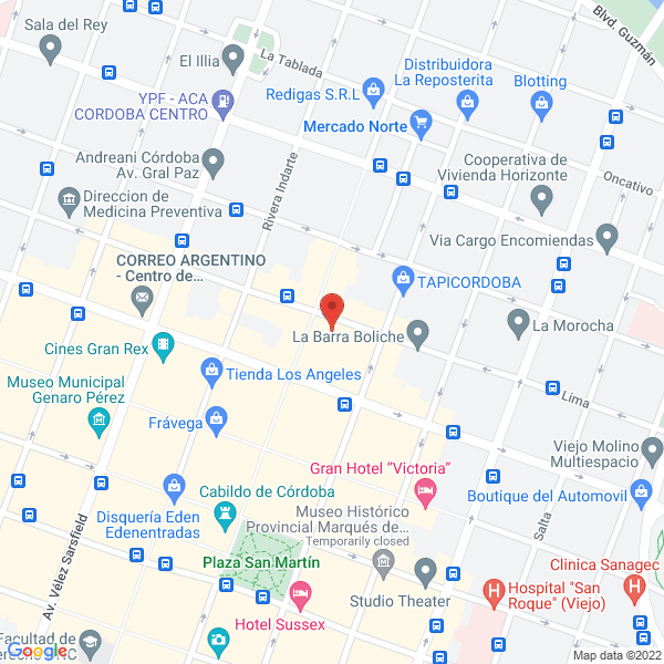 Map of Carlos Gostagnian