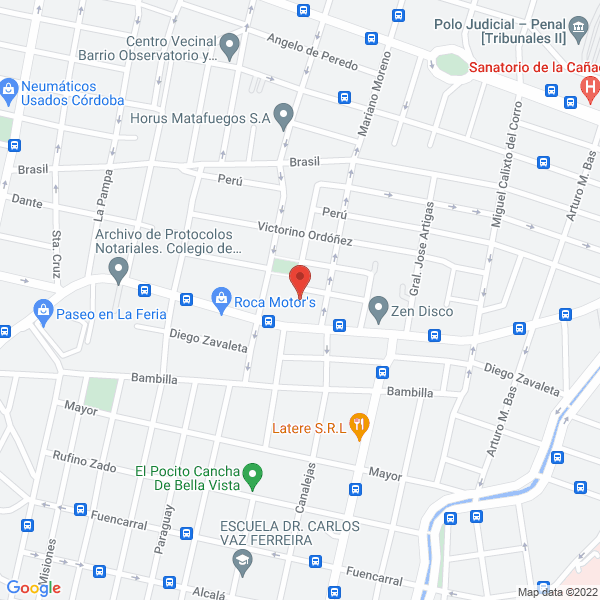 Map of El Solar Rehabilitacion