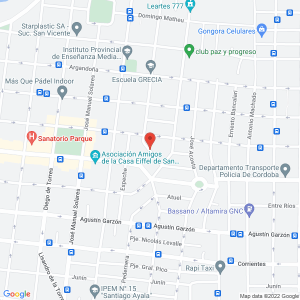 Map of Veterinaria Arbolito