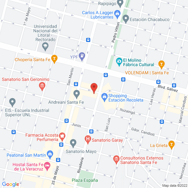 Map of La Cucha - Tienda de Mascotas