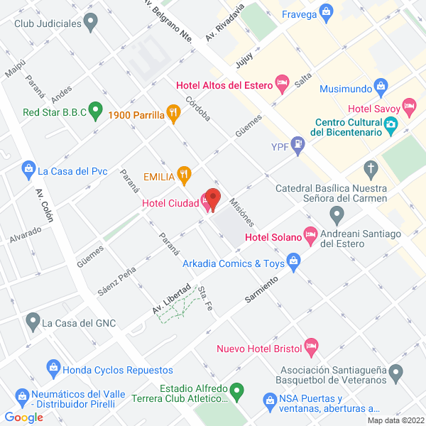 Map of Clinica Veterinaria Abril