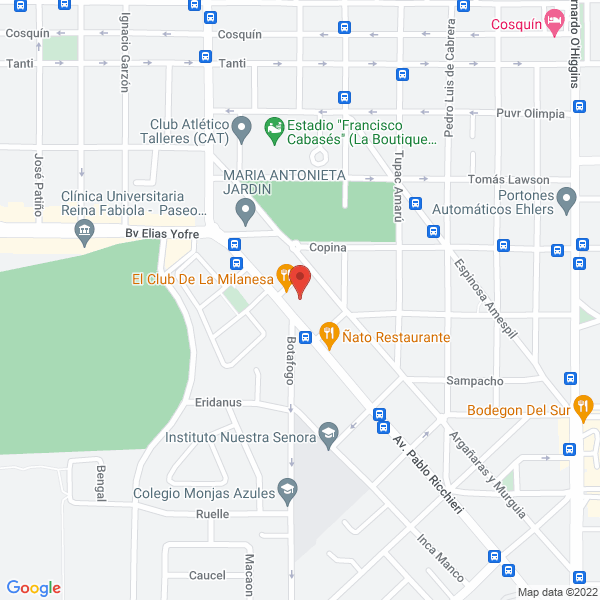 Map of Veterinaria - Centro Veterinario Sur - Dr Enrico