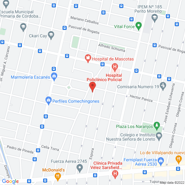 Map of Panaderia San Cayetano