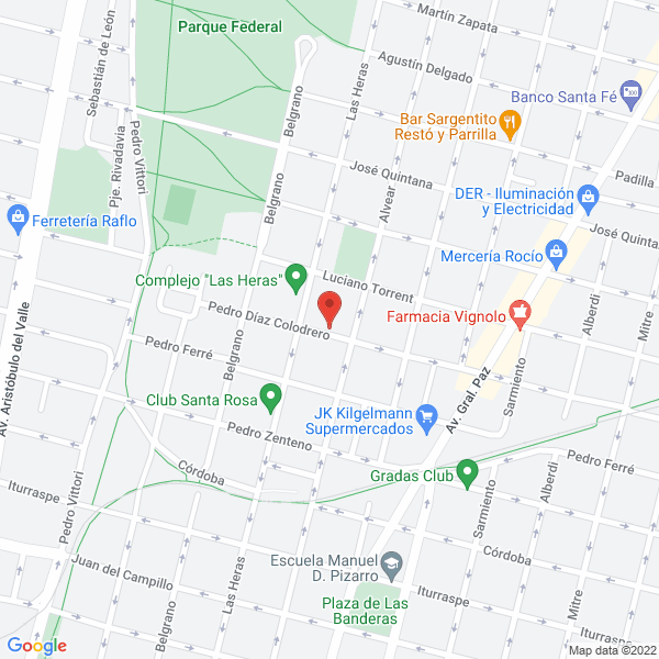 Map of Clinica Veterinaria Ladri2