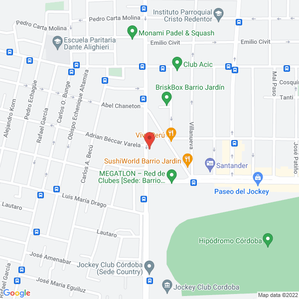 Map of Veterinaria San Isidro Dr. Scagliotti Urgencias