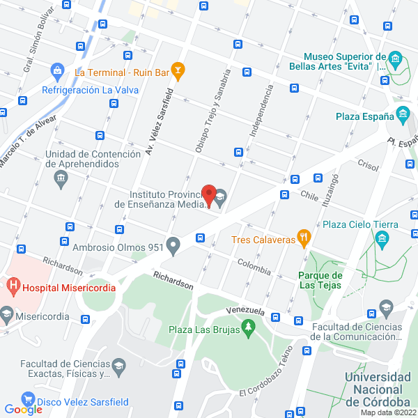Map of Veterinaria Darwin
