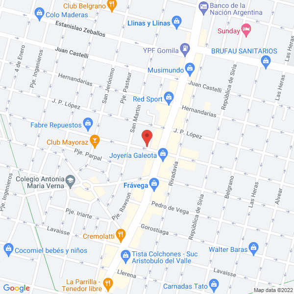 Map of Doc Center