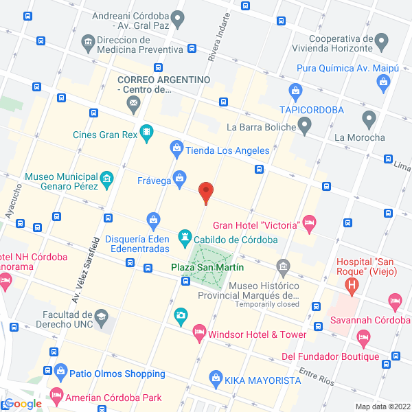 Map of Psicologos Cordoba