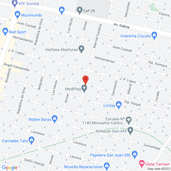 Map of Jesus Chabarekh