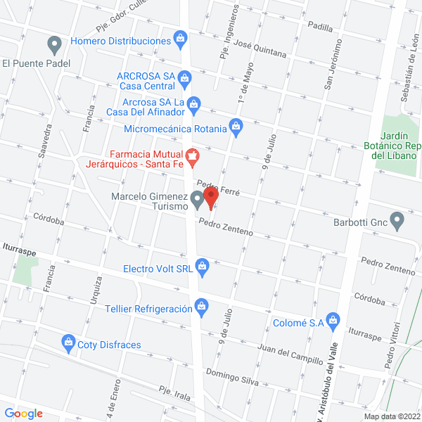 Map of Olcese Martin