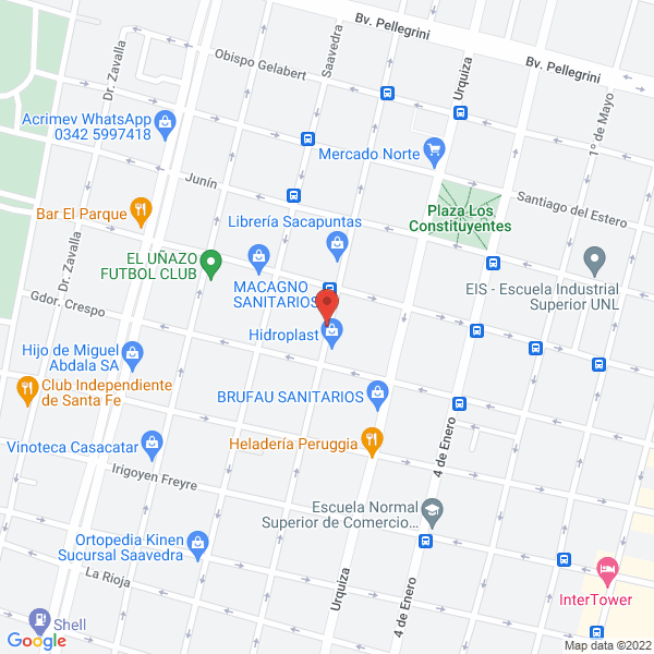 Map of Delicias de Anita