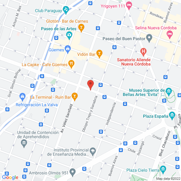 Map of Mariana Pertiti