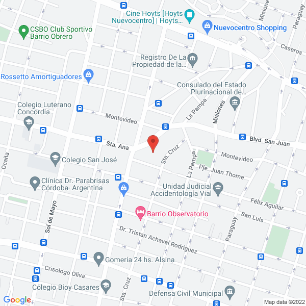 Map of Lic Maria Gimena Elst