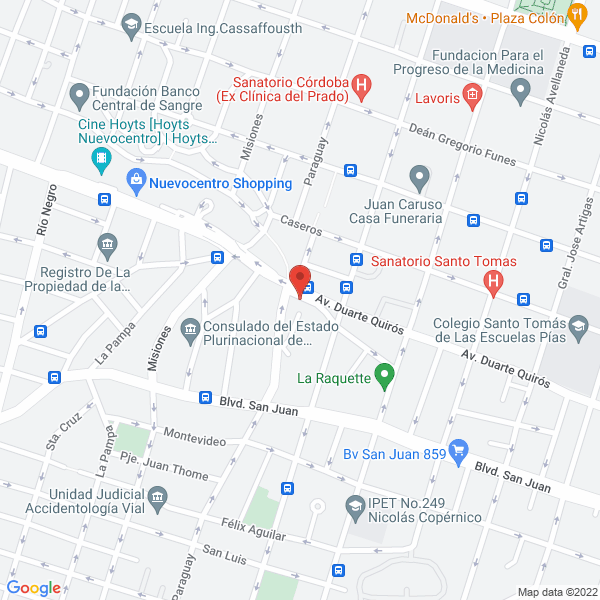 Map of Licenciado Bongiorno