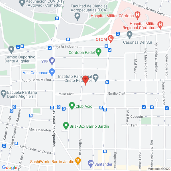 Map of Yohana Guiñazu