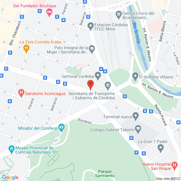 Map of Lic Ana Pinotti
