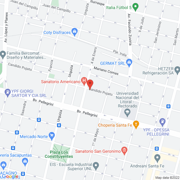 Map of Instituto Integral de Estimulacion Temprana