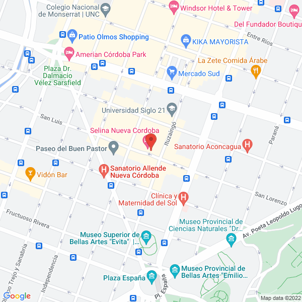 Map of Waissman de Moreno Ana