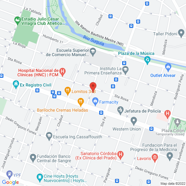Map of Lic Vanesa Principi