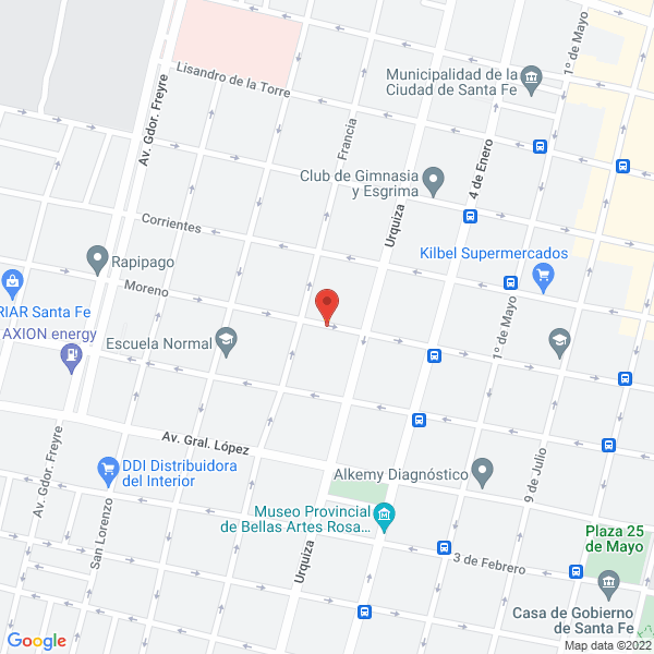 Map of Dr Verdu Juan Carlos