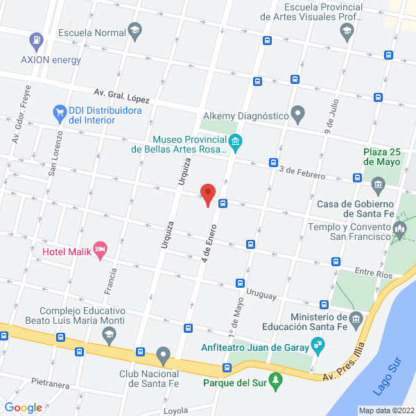 Map of Fernandez Susana