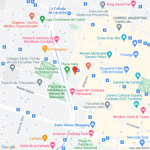 Map of Profesional