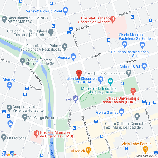 Map of Salud Integral