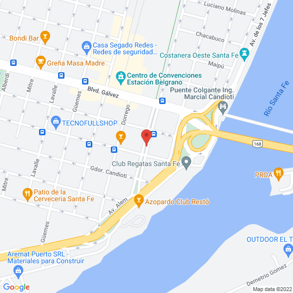Map of Lic Melina a Vismara