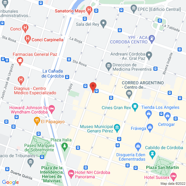 Map of Lic Horacio Rementeria