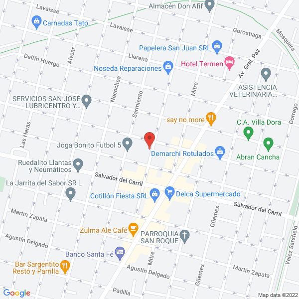 Map of Psicologa Lic. Elsa Caballero