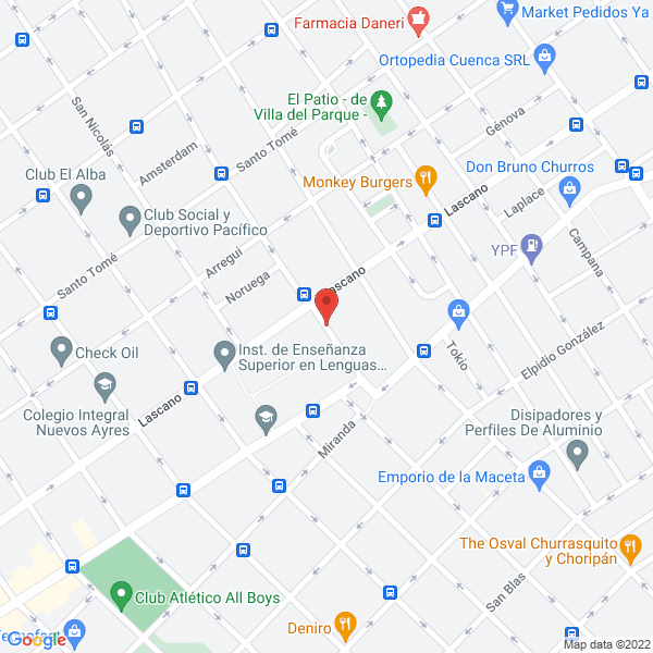 Map of Veterinaria