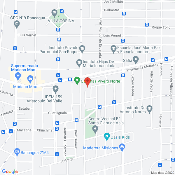 Map of Clinica Veterinaria Cordoba - Ser-Vet