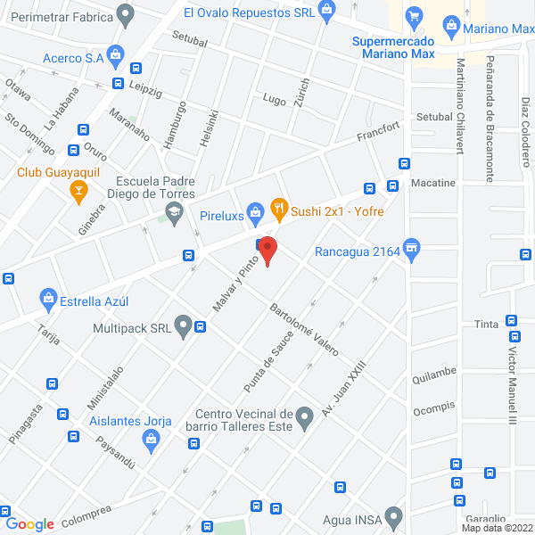 Map of Veterinaria Huesos